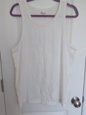 Madewell Men's Off-White Allday Tank